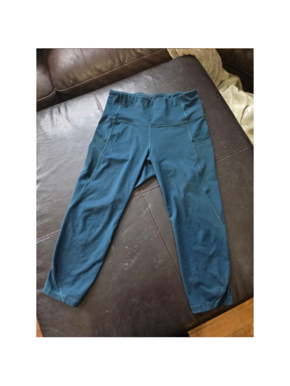 Women's Old Navy Active Elevate Legging M Teal Capri